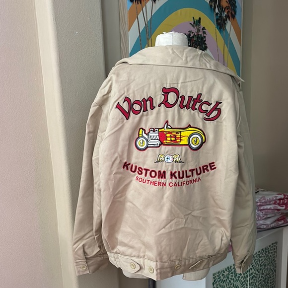 Von Dutch Jackets & Blazers - Von Dutch Kustom Kulture Quilted Jacket NWOT